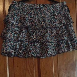 Women's express floral print skirt